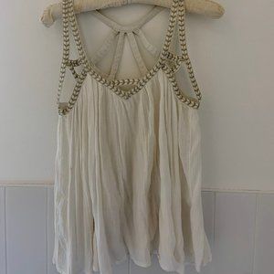 White Free People Shirt